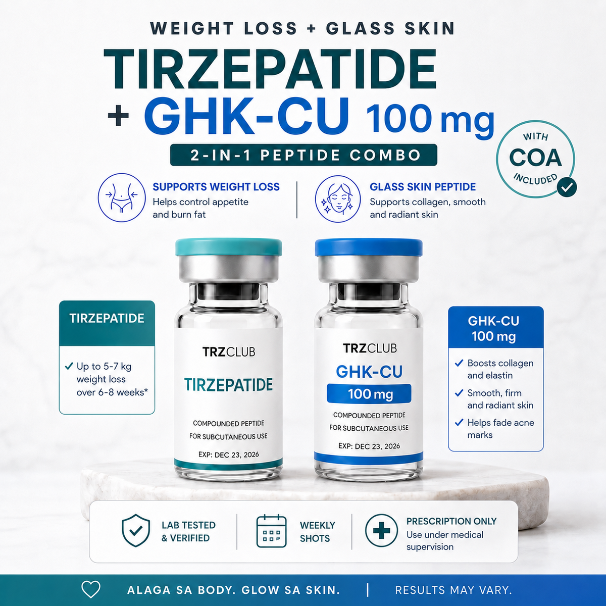 TRZ 20 | COA Included | 6-Week Program